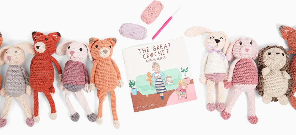 Bundle & Save: Get All 12 Of The Crochet Patterns From The Great Crochet Animal Rescue