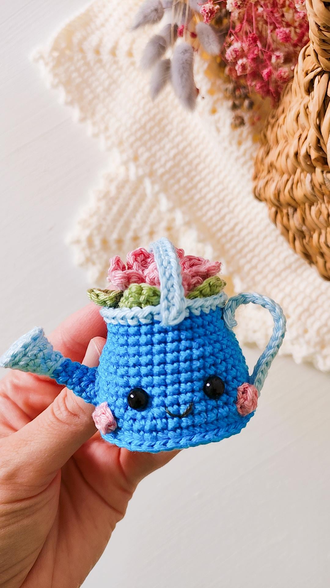 Whisper the Watering Can Crochet Pattern