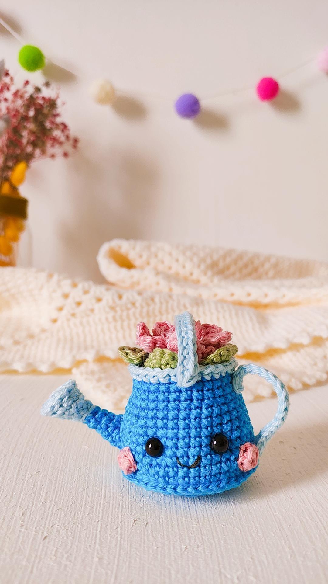 Whisper the Watering Can Crochet Pattern