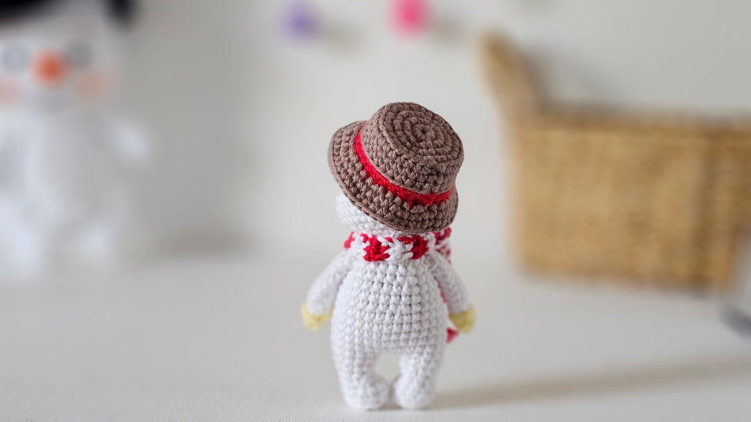 Snowman & Santa Mini Doll Crochet Pattern Bundle