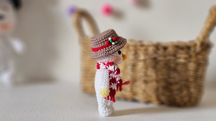 Snowman & Santa Mini Doll Crochet Pattern Bundle