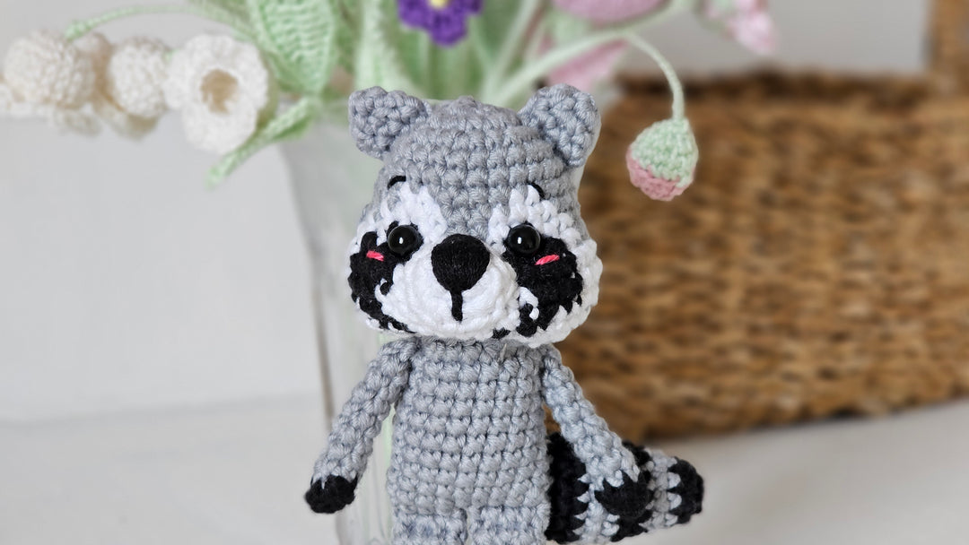 Jimothy Raccon Crochet Pattern Raccoon Crochet Pattern – The Kindness Company