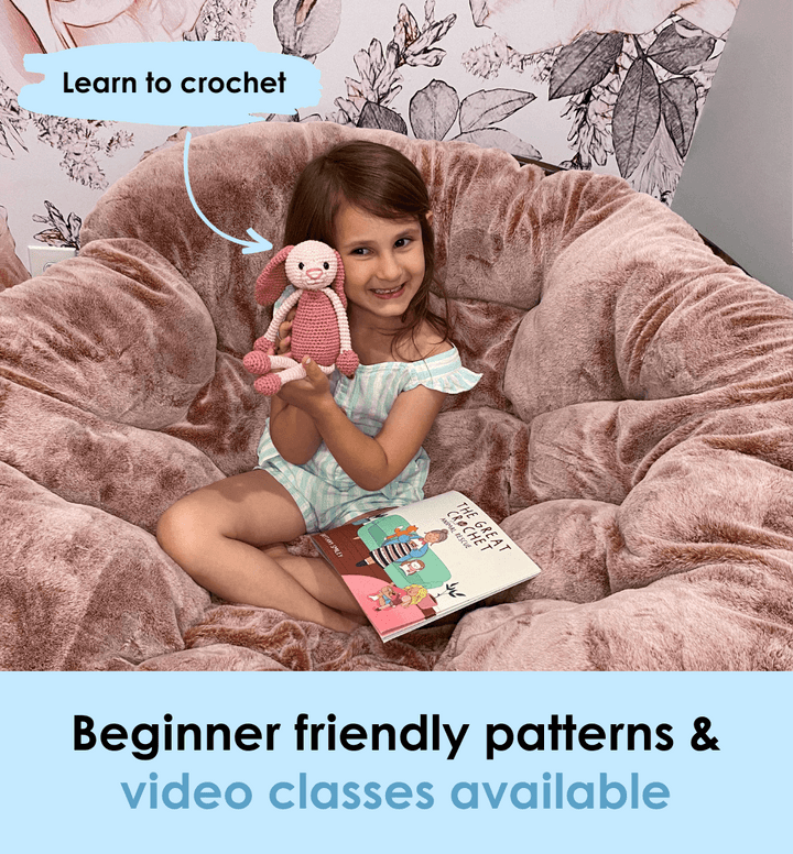 The Great Crochet Animal Rescue Illustrated Book & Bunny Crochet Pattern