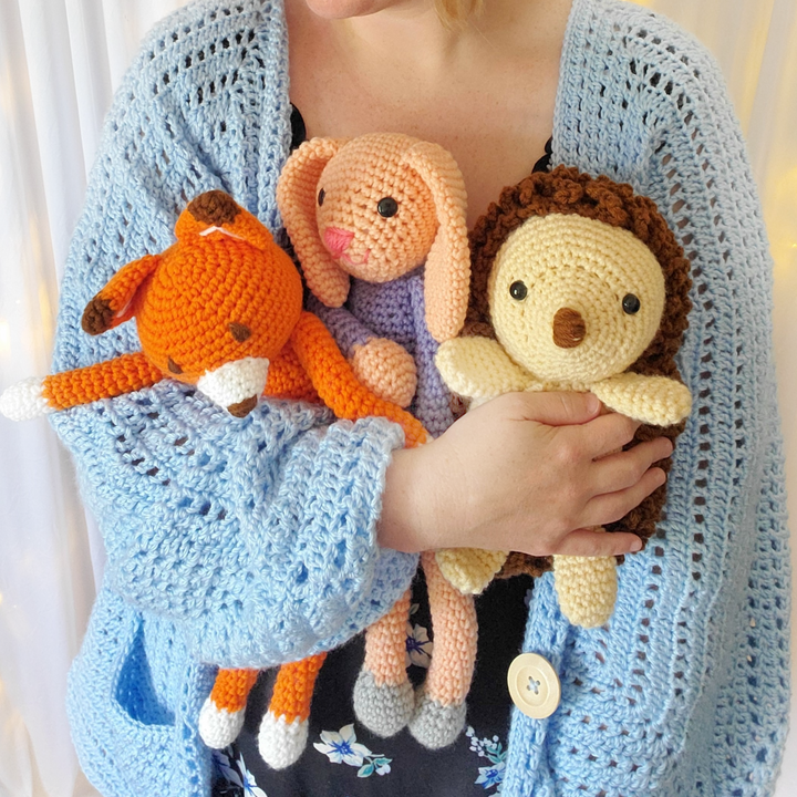 Grandma Ange's Famous Cardigan Crochet Pattern
