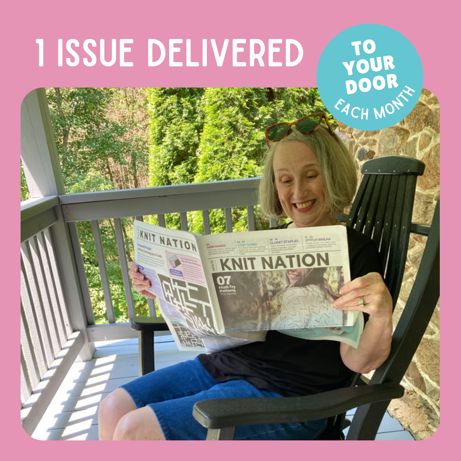 Knit Nation • 1-Issue-a-Month Subscription