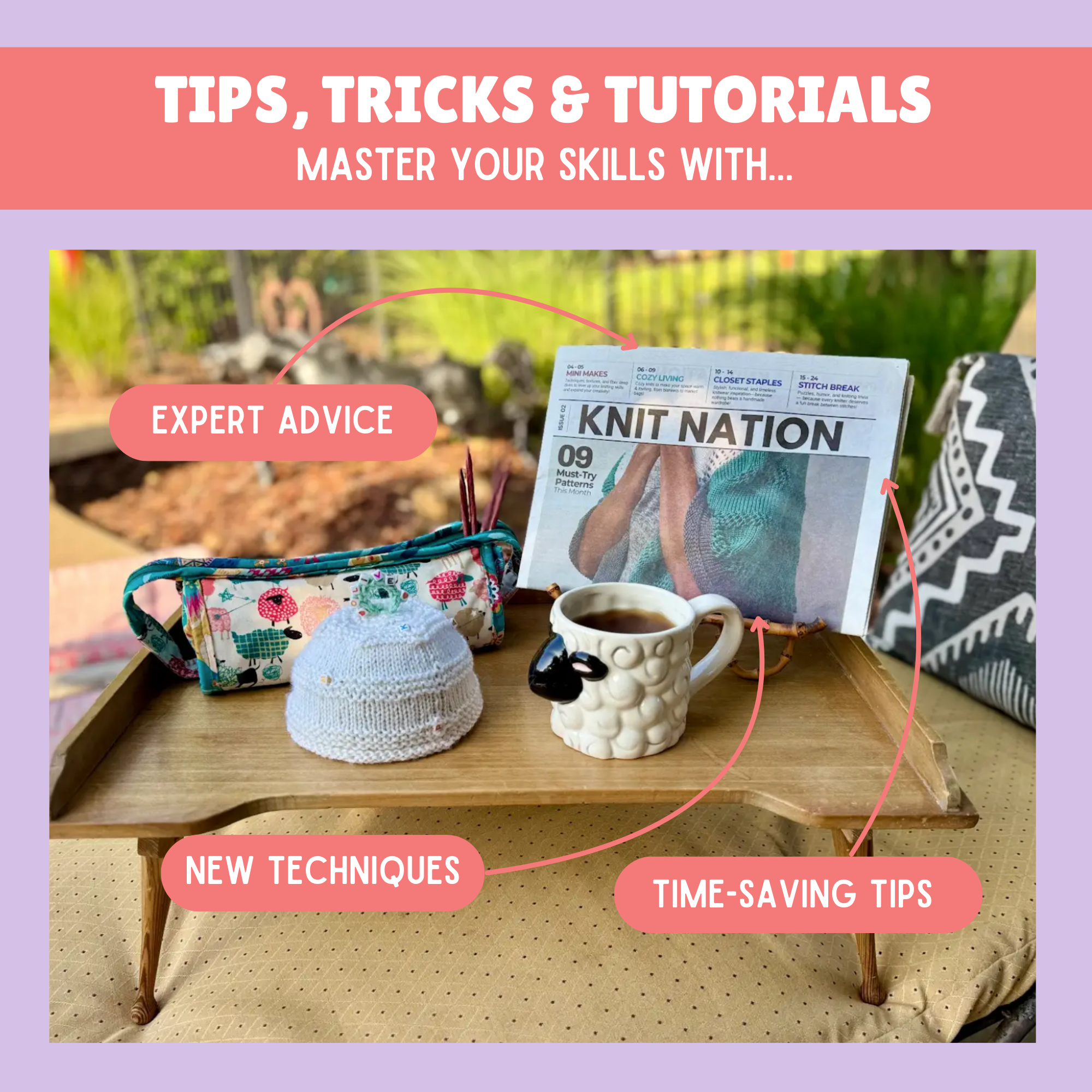 Knit Nation • 1-Issue-a-Month Subscription