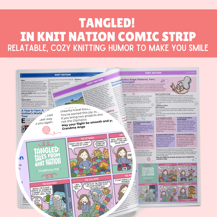 Knit Nation • $12.95 Monthly Subscription
