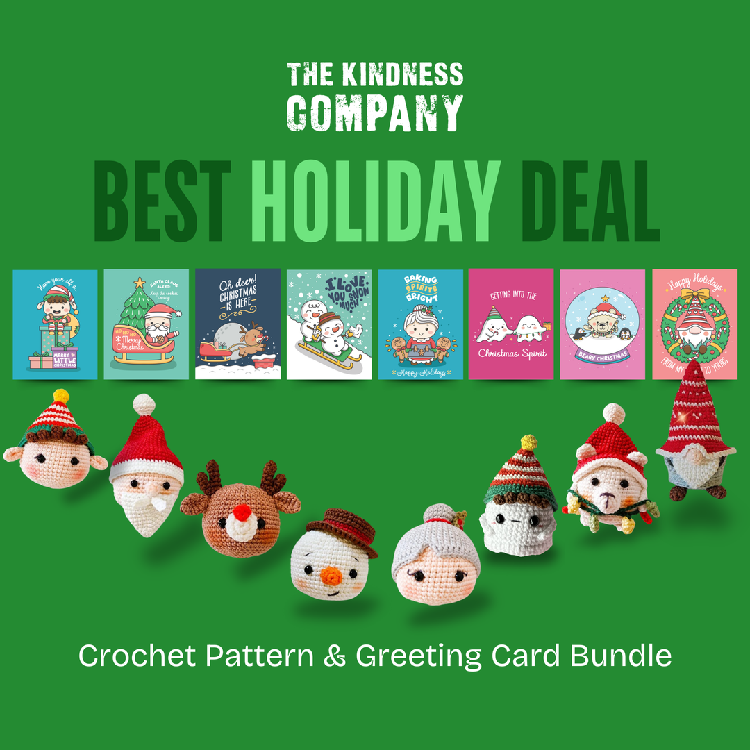 Best Holiday Deal: 8 Magical Crochet Holiday Greeting Cards