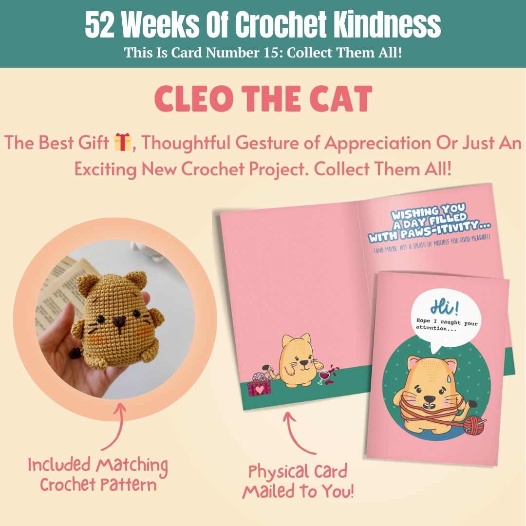 For Yarn Shops Only: Boost Your Sales with Unique & Profitable Crochet Greeting Cards & Matching Crochet Patterns!