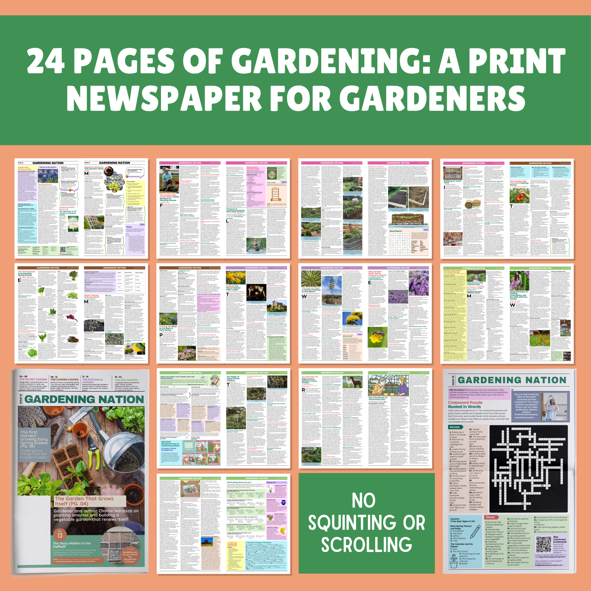 Gardening Nation • 1-Issue-a-Month Subscription