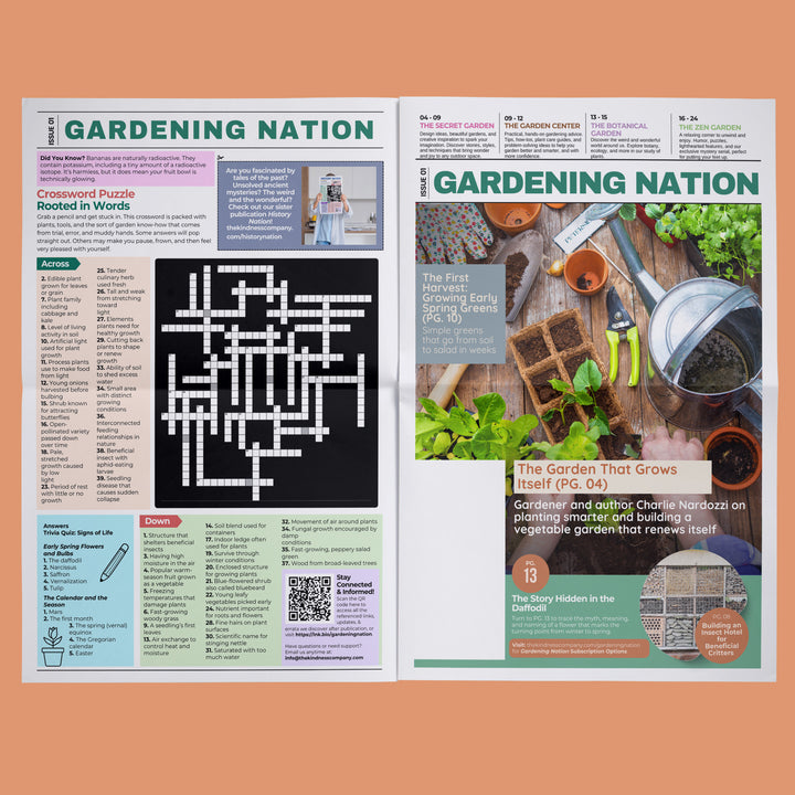 Annual Subscription • Gardening Nation