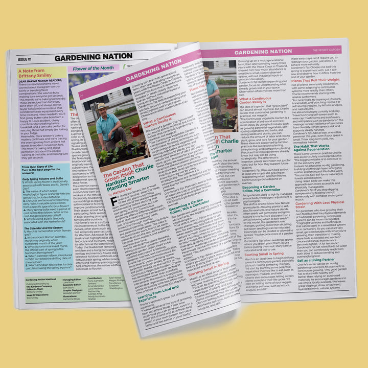 Annual Subscription • Gardening Nation