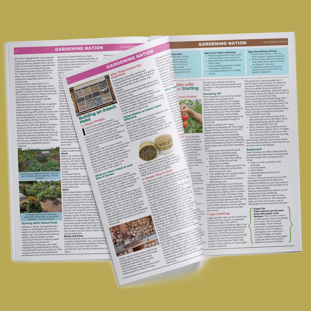 Annual Subscription • Gardening Nation