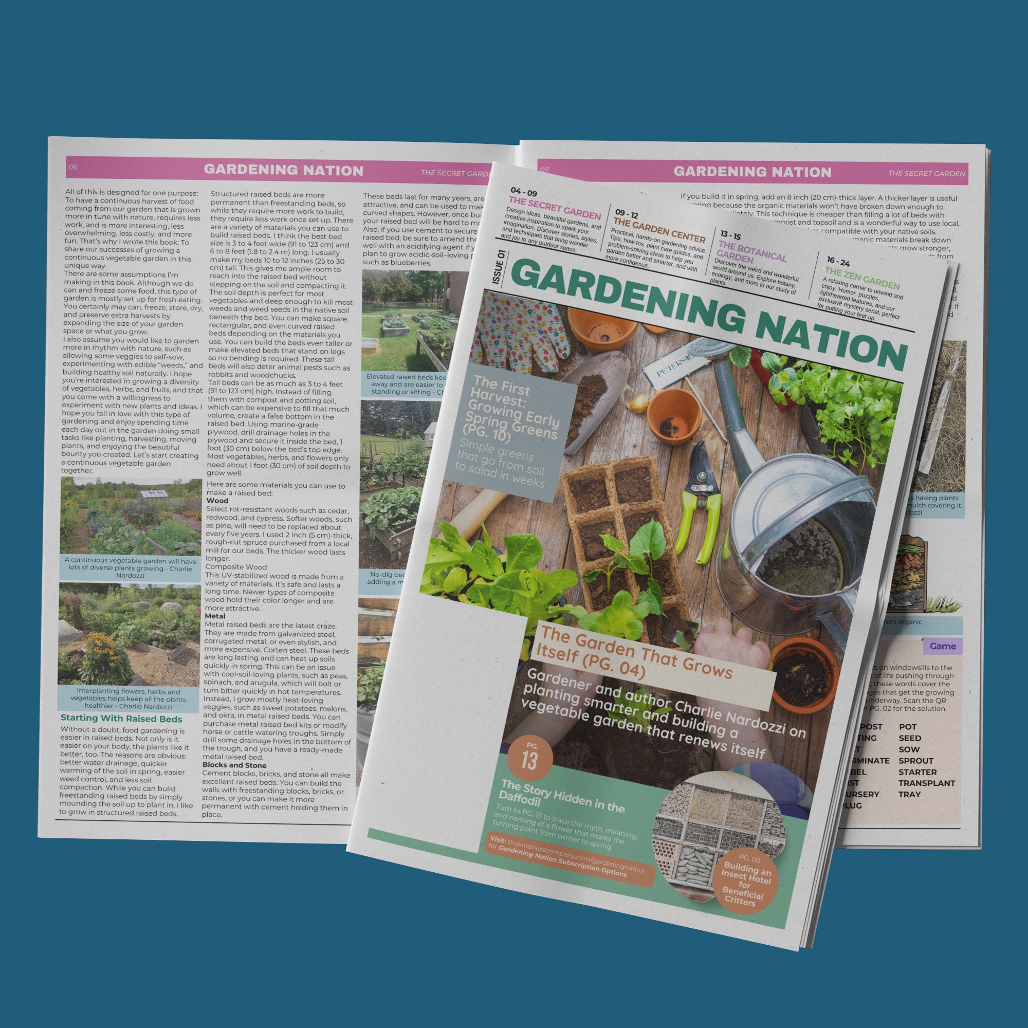 Gardening Nation • 1-Issue-a-Month Subscription