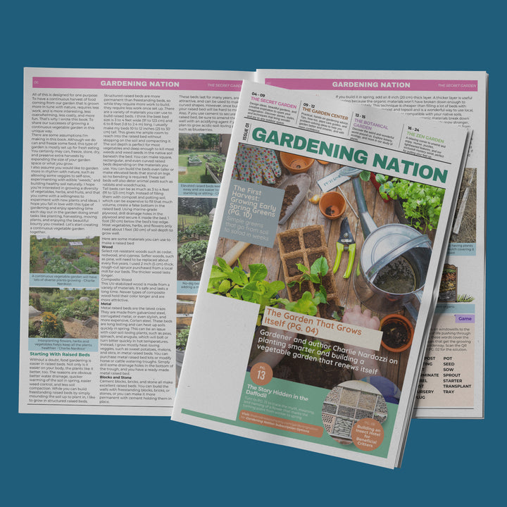 Annual Subscription • Gardening Nation