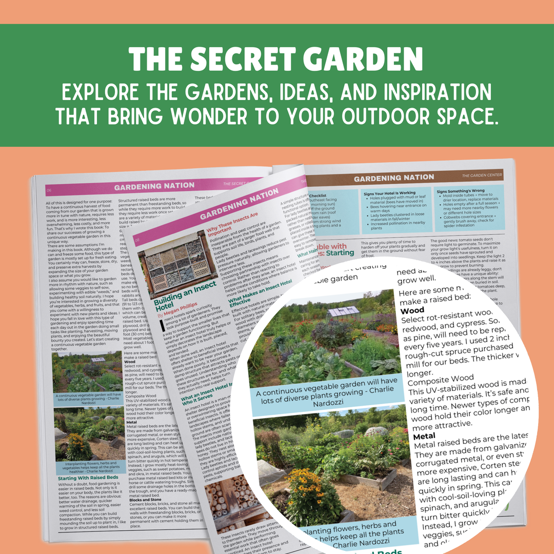 Gardening Nation $12.95 Monthly