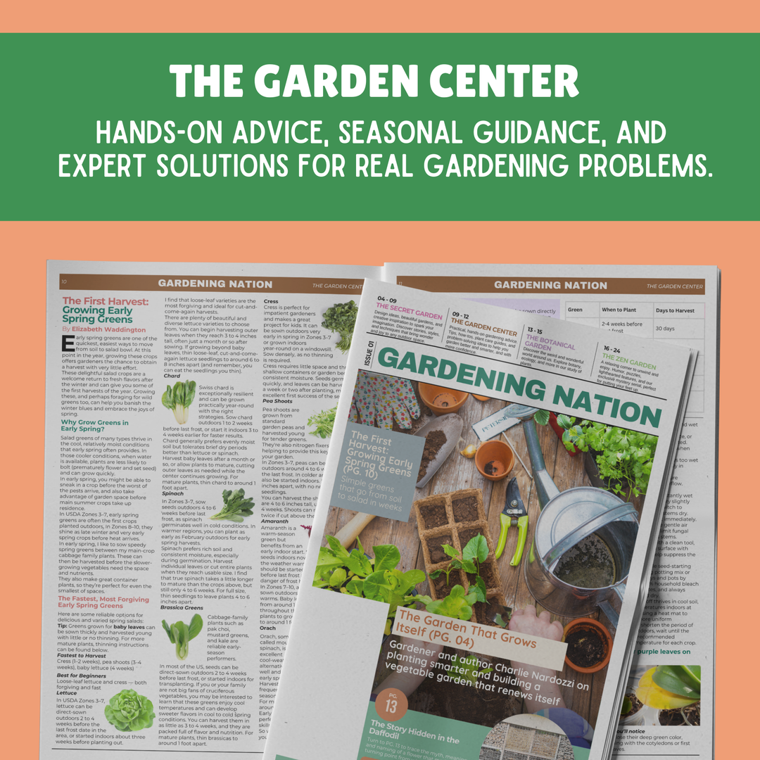 Gardening Nation $12.95 Monthly