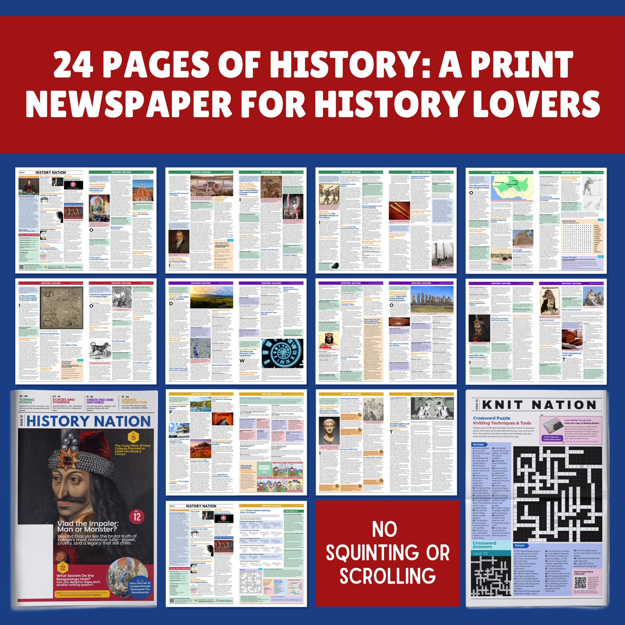 History Nation • 1-Issue-a-Month Subscription
