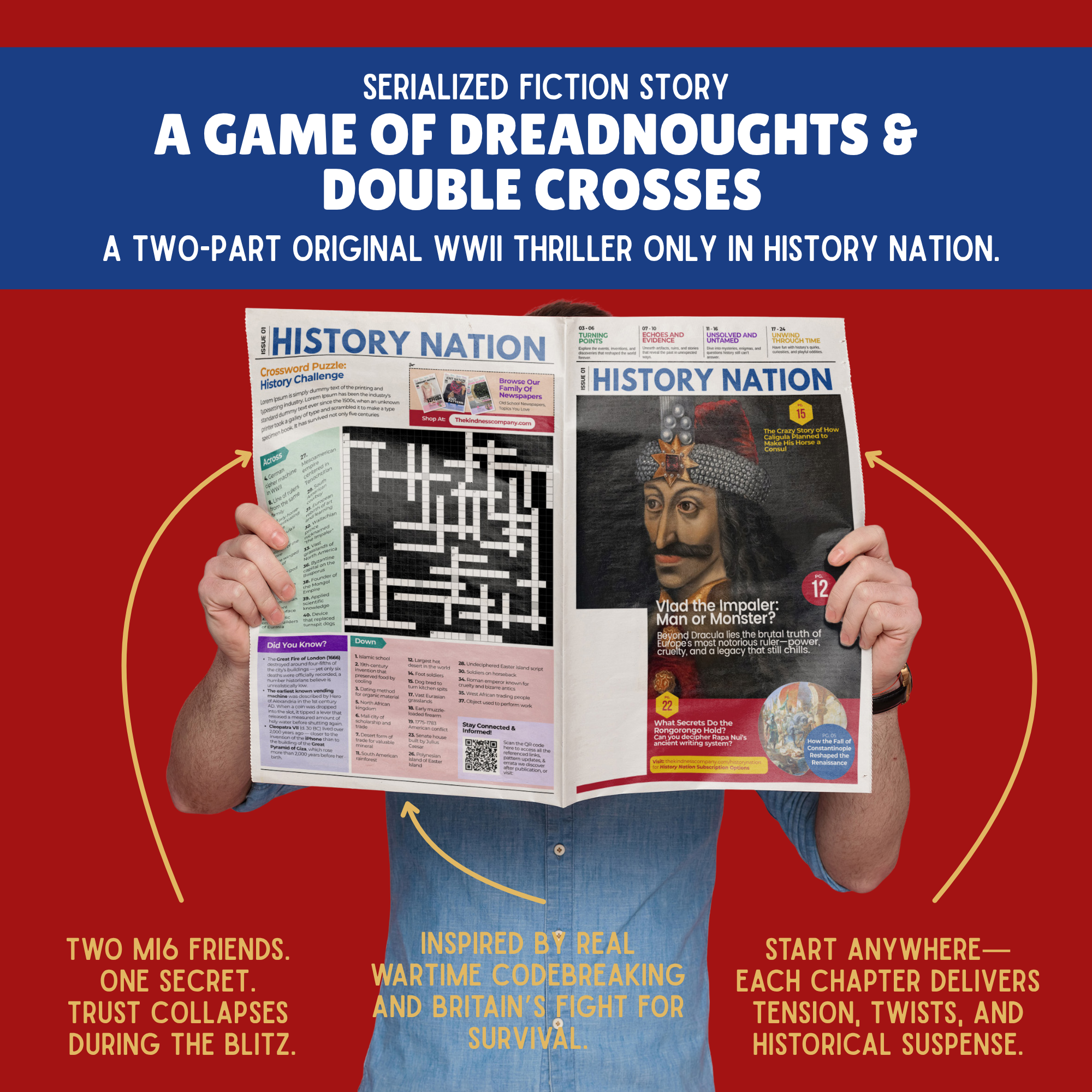 History Nation • 1-Issue-a-Month Subscription