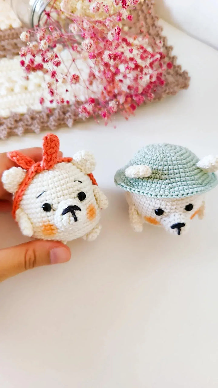 Mini Poppy & Percy Polar Bear Crochet Pattern