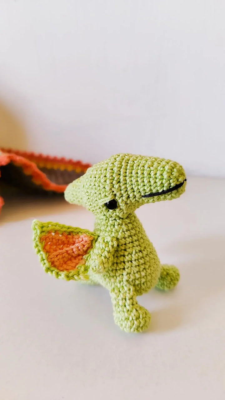 Attie the Azhdarchidae Crochet Pattern