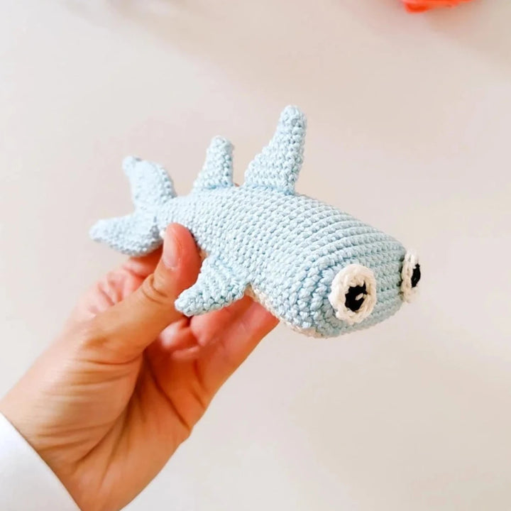 Shadownfin the Shark Crochet Pattern