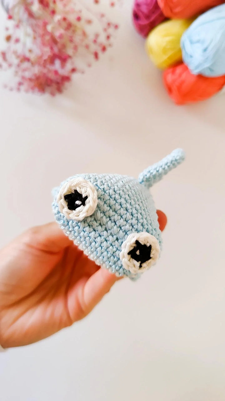 Shadownfin the Shark Crochet Pattern