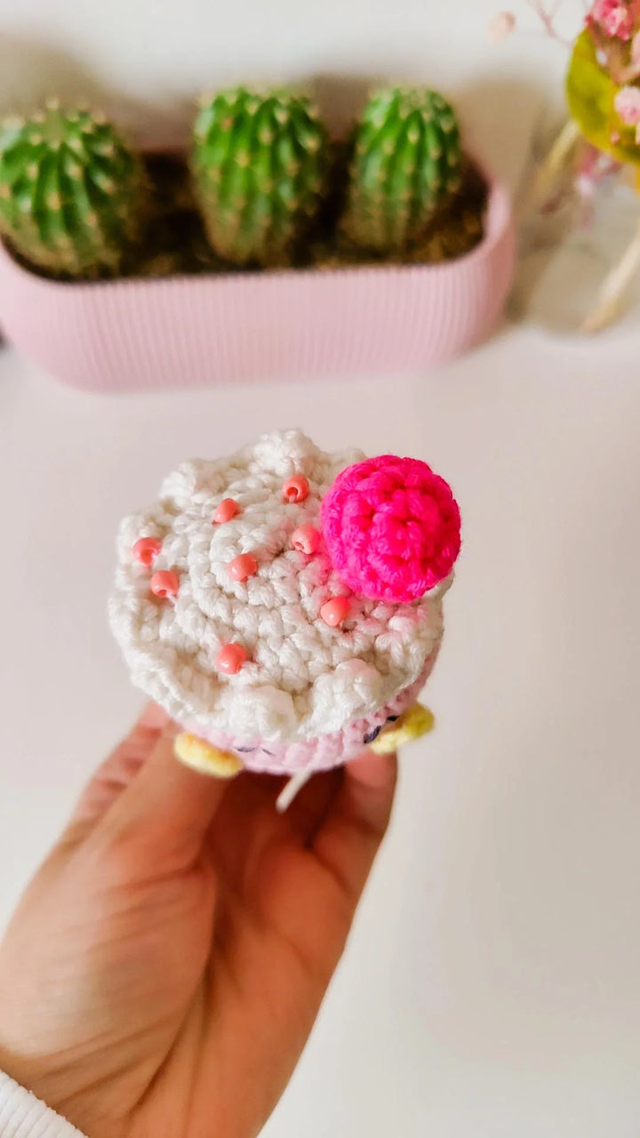 Isabella the Ice Cream Cone "Melting Hearts" Crochet Pattern