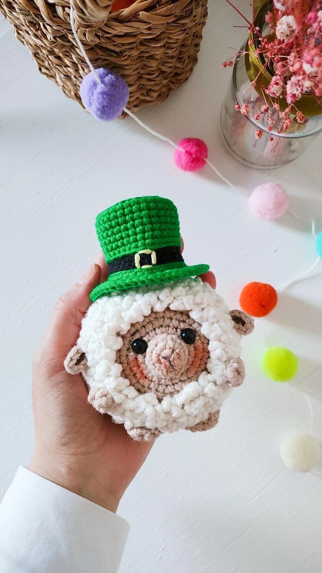 Patrick the Sheep "The Luck Bringer" Crochet Pattern