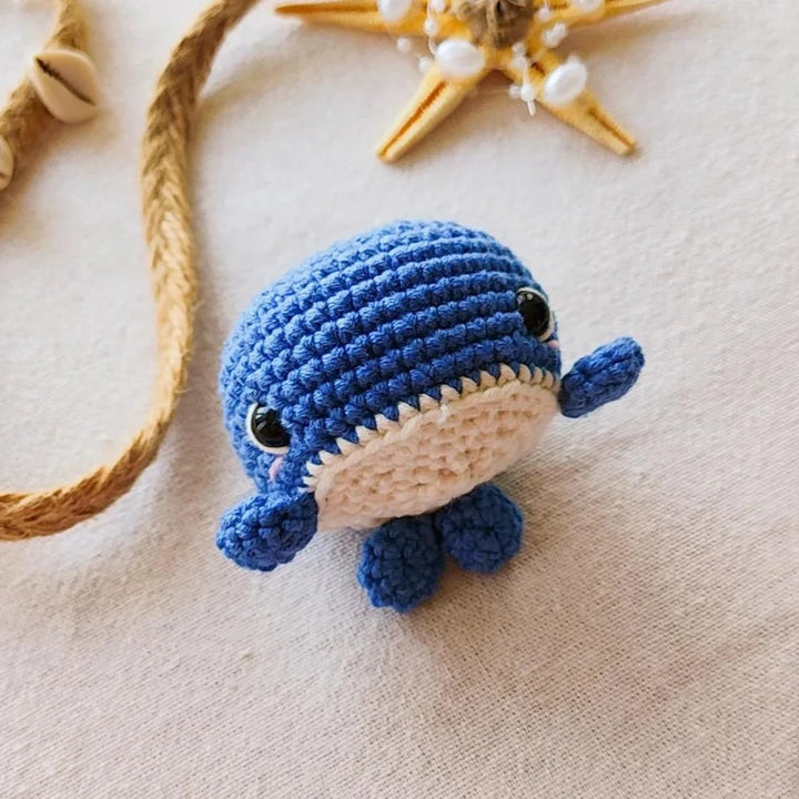 Walter the Wise Whale Crochet Pattern