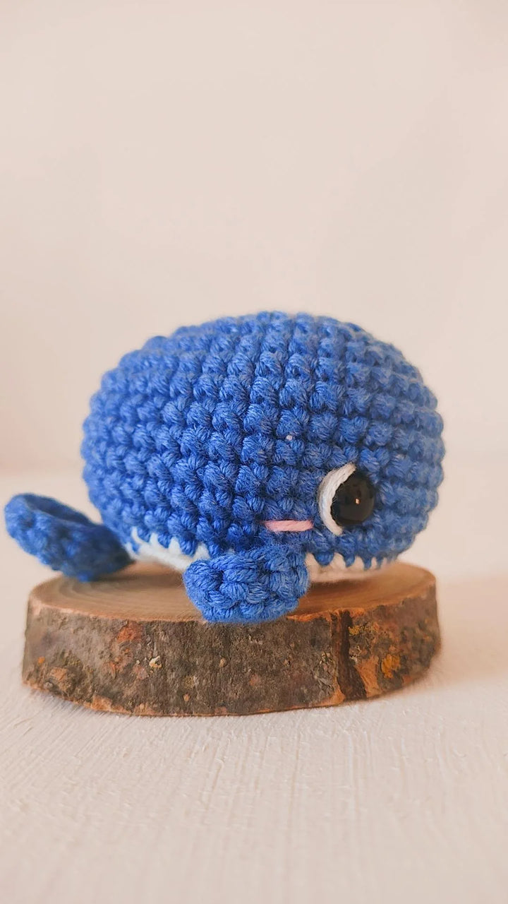 Walter the Wise Whale Crochet Pattern