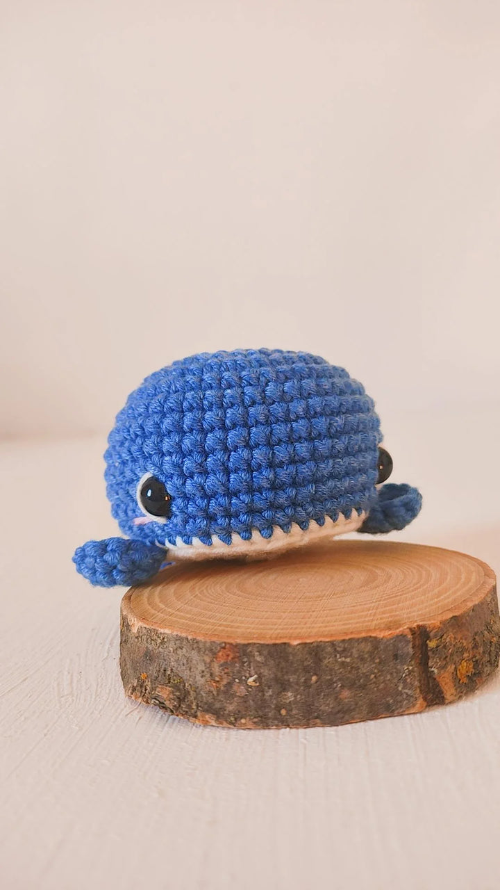 Walter the Wise Whale Crochet Pattern