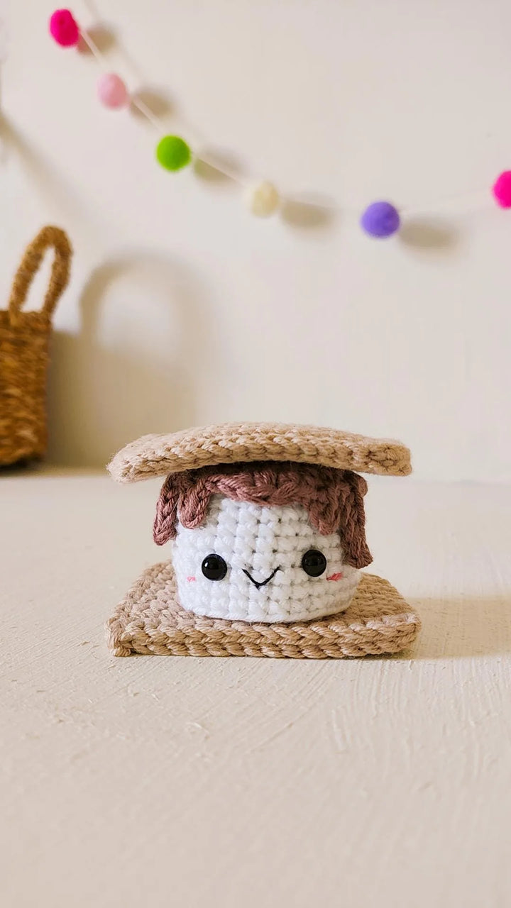 Smiley the S'more Crochet Pattern