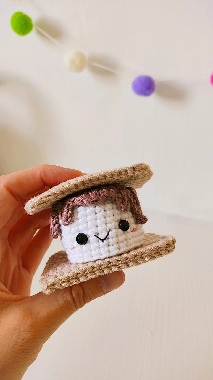 Smiley the S'more Crochet Pattern
