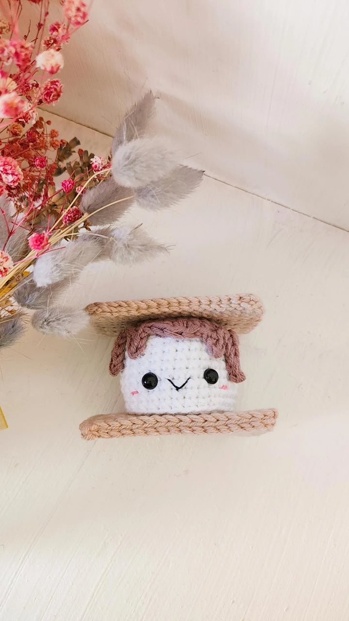 Smiley the S'more Crochet Pattern