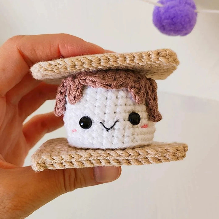 Smiley the S'more Crochet Pattern