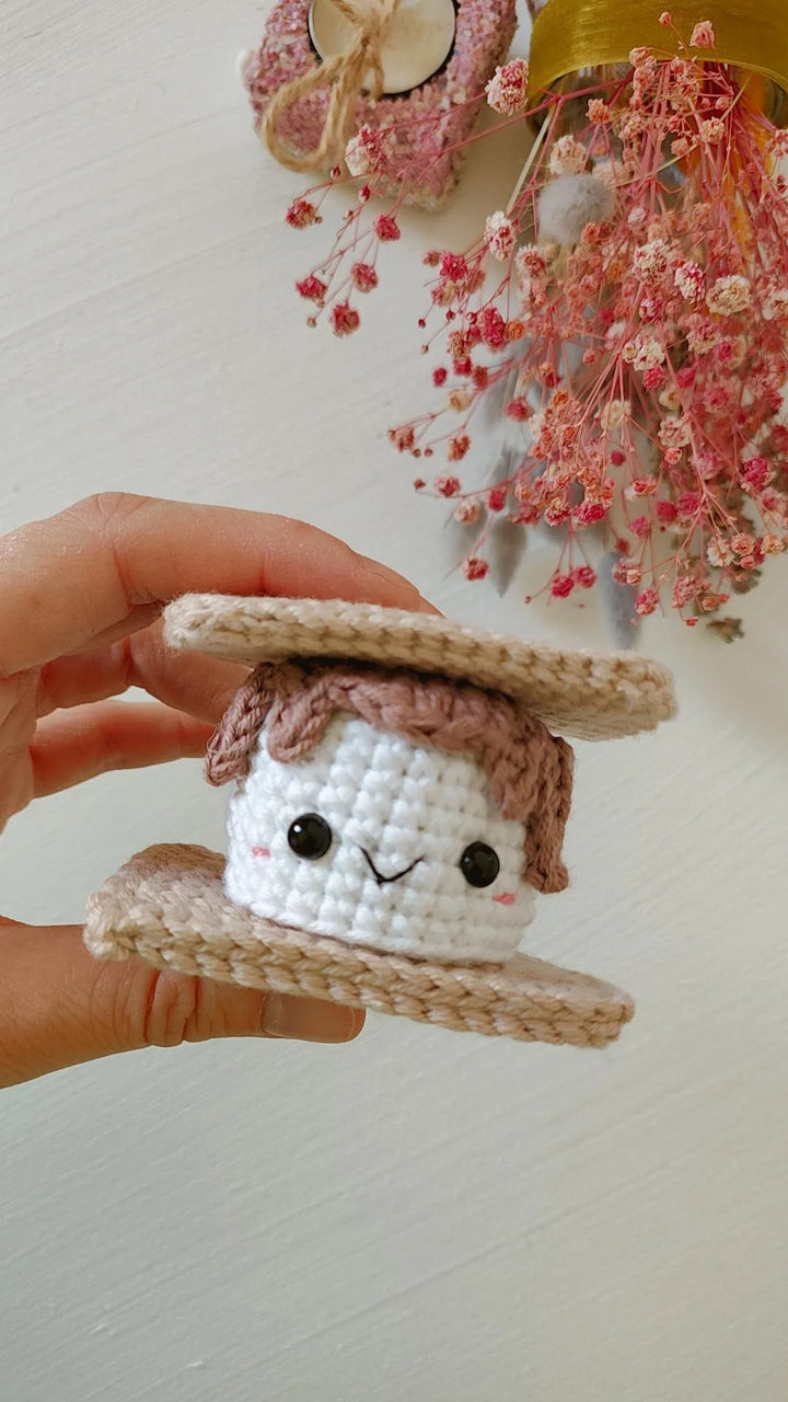 Smiley the S'more Crochet Pattern
