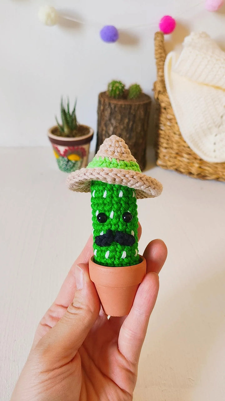 Tito Pete the Cactus Crochet Pattern