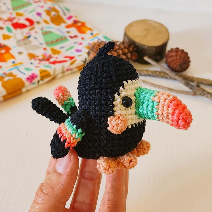 Theodore the Toucan Crochet Pattern