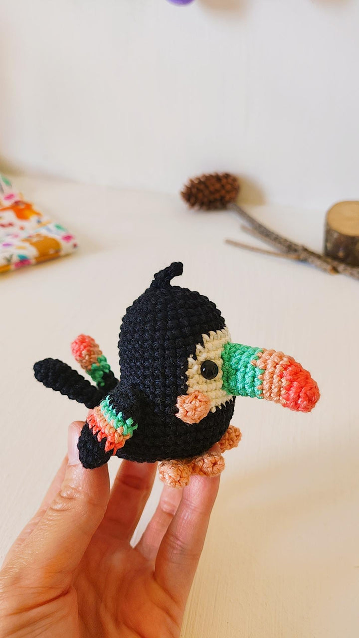 Theodore the Toucan Crochet Pattern