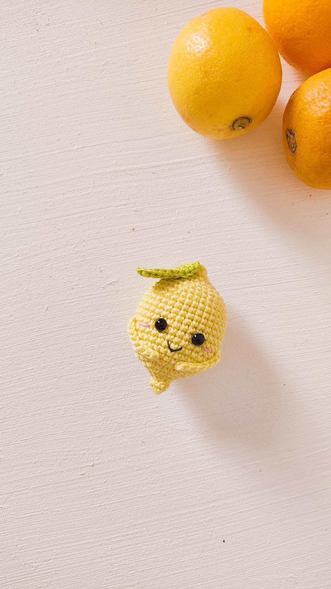 Lenny the Lemon Crochet Pattern – The Kindness Company