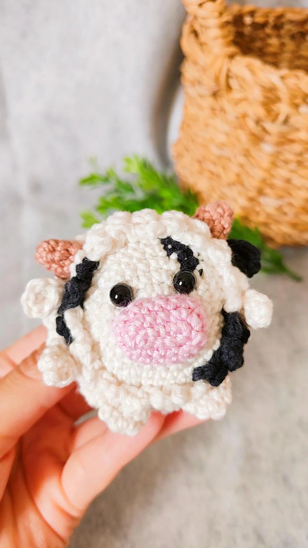 Bella the Cow Crochet Pattern