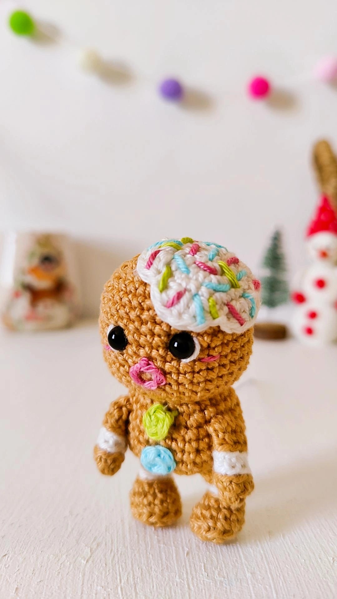 Gingerbread Man Crochet Pattern