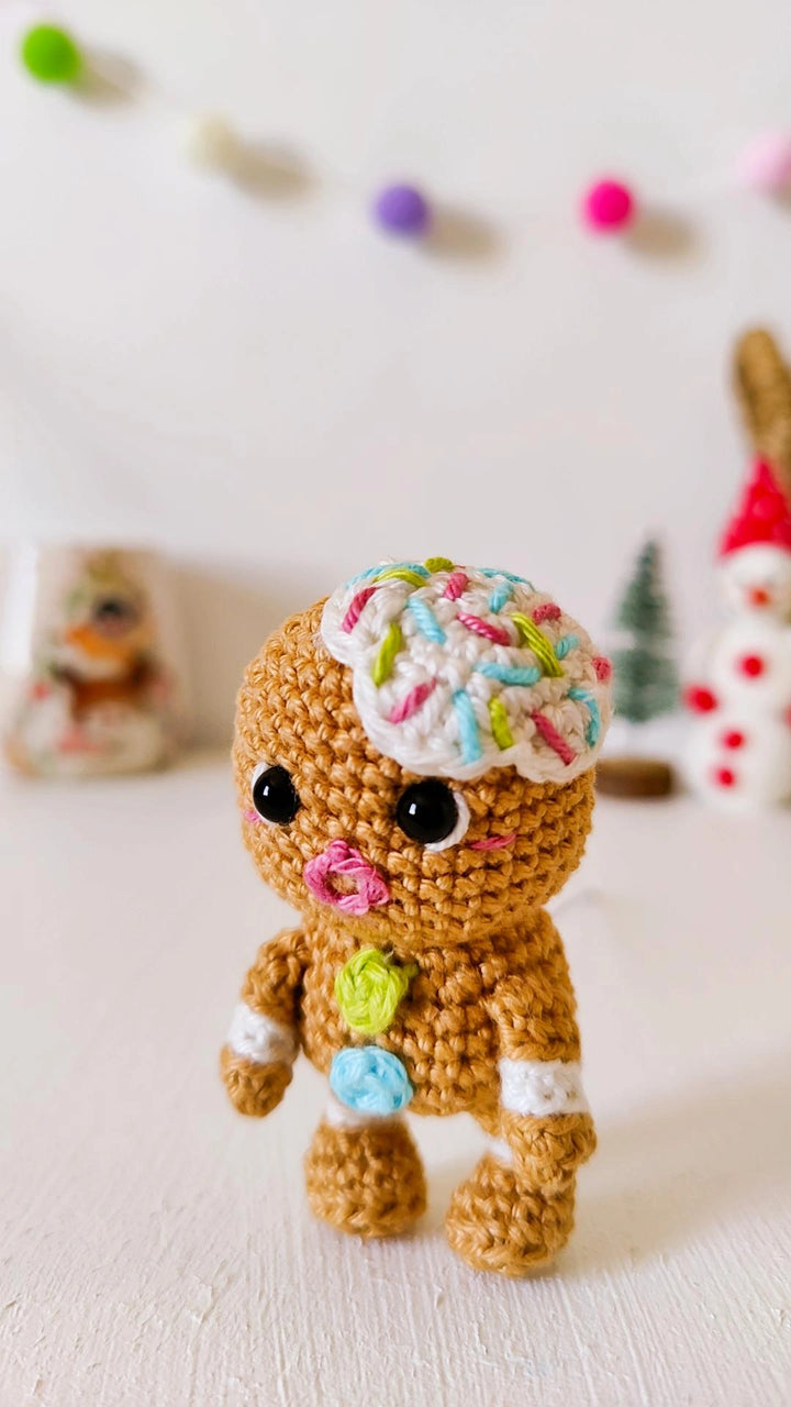 Gingerbread Man Crochet Pattern