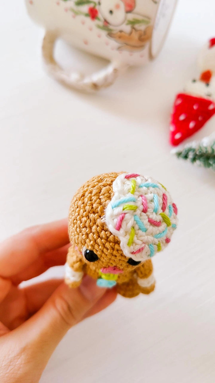 Gingerbread Man Crochet Pattern