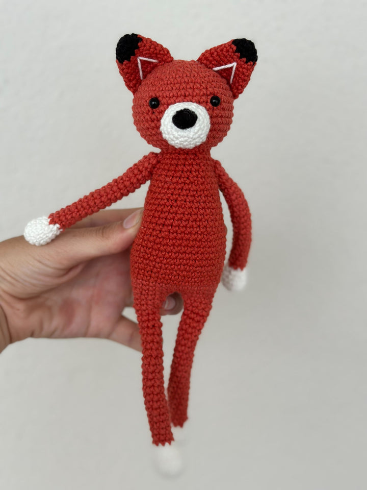 Liam the Fox Crochet Pattern