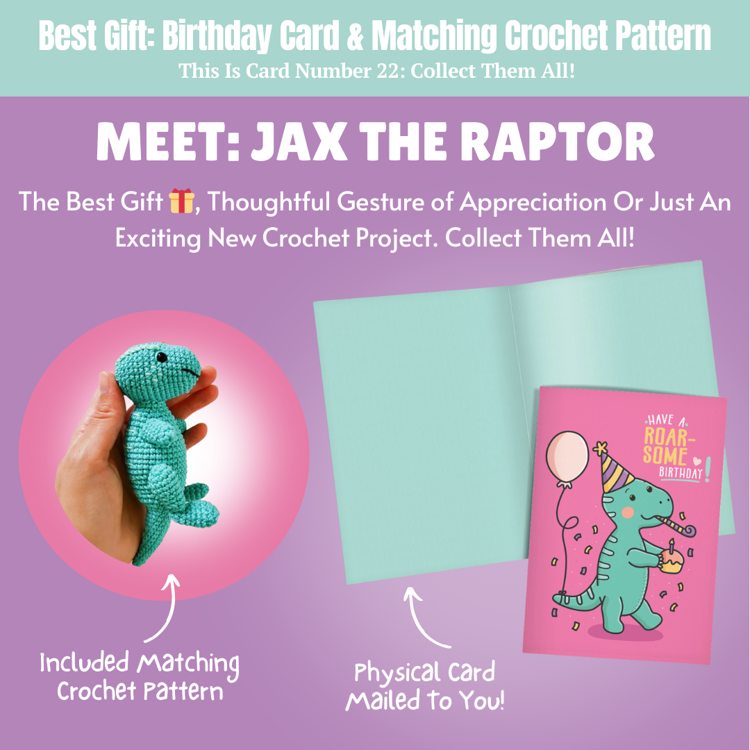 Mega Bundle: 32 Crochet Greeting Cards & Matching Patterns Bundle