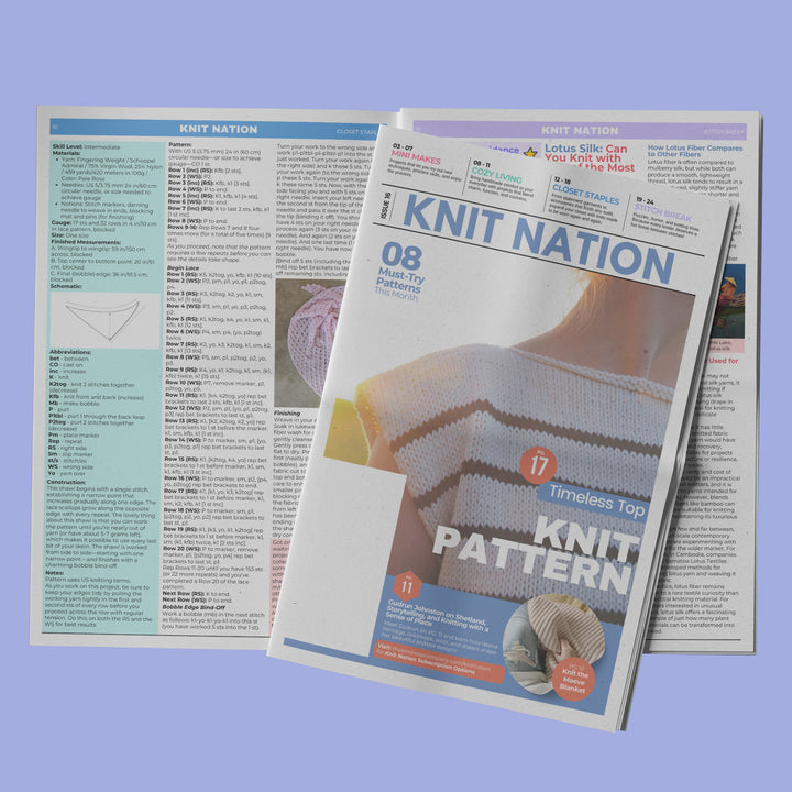 Knit Nation • Issue 16