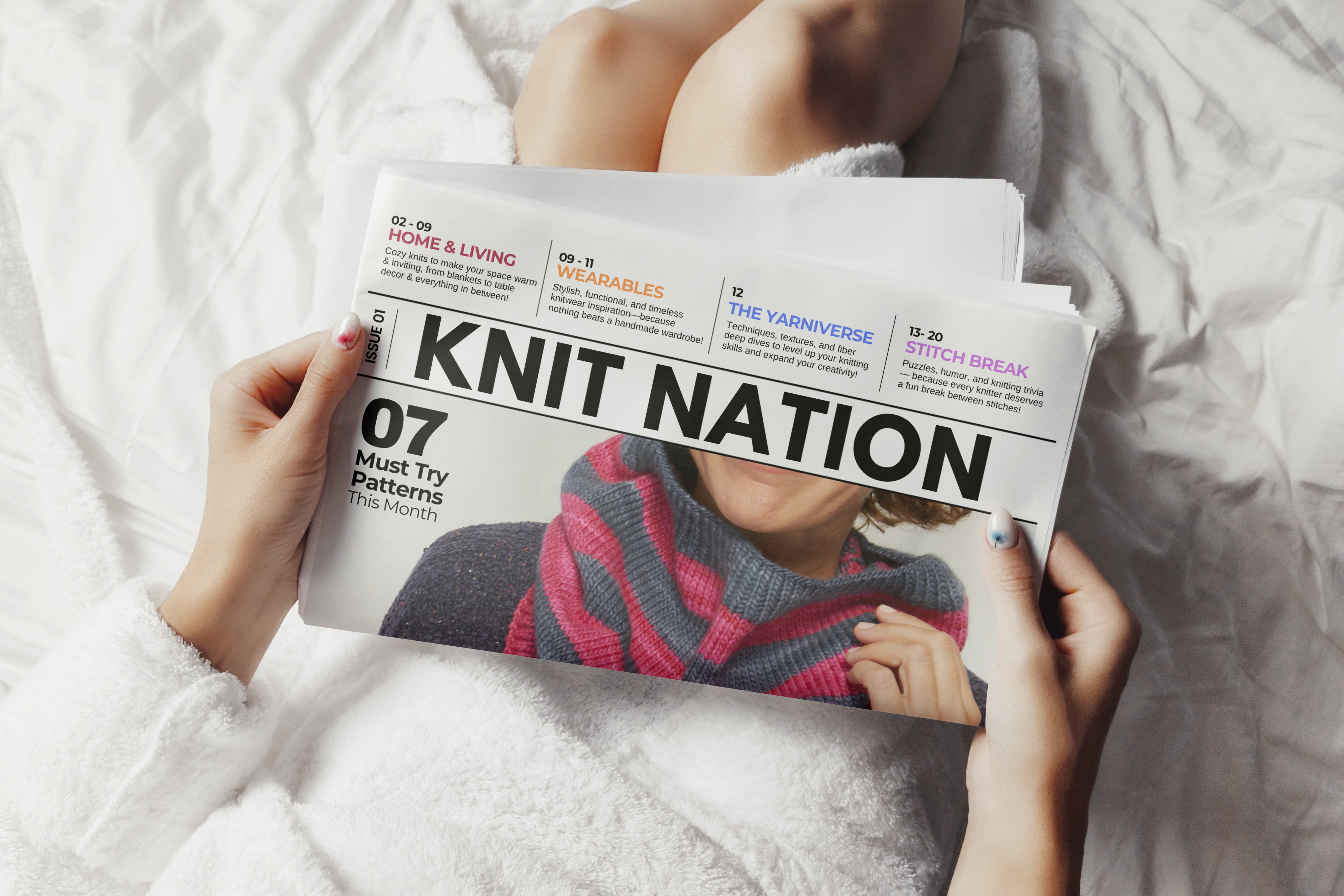 Knit Nation • 1-Issue-a-Month Subscription