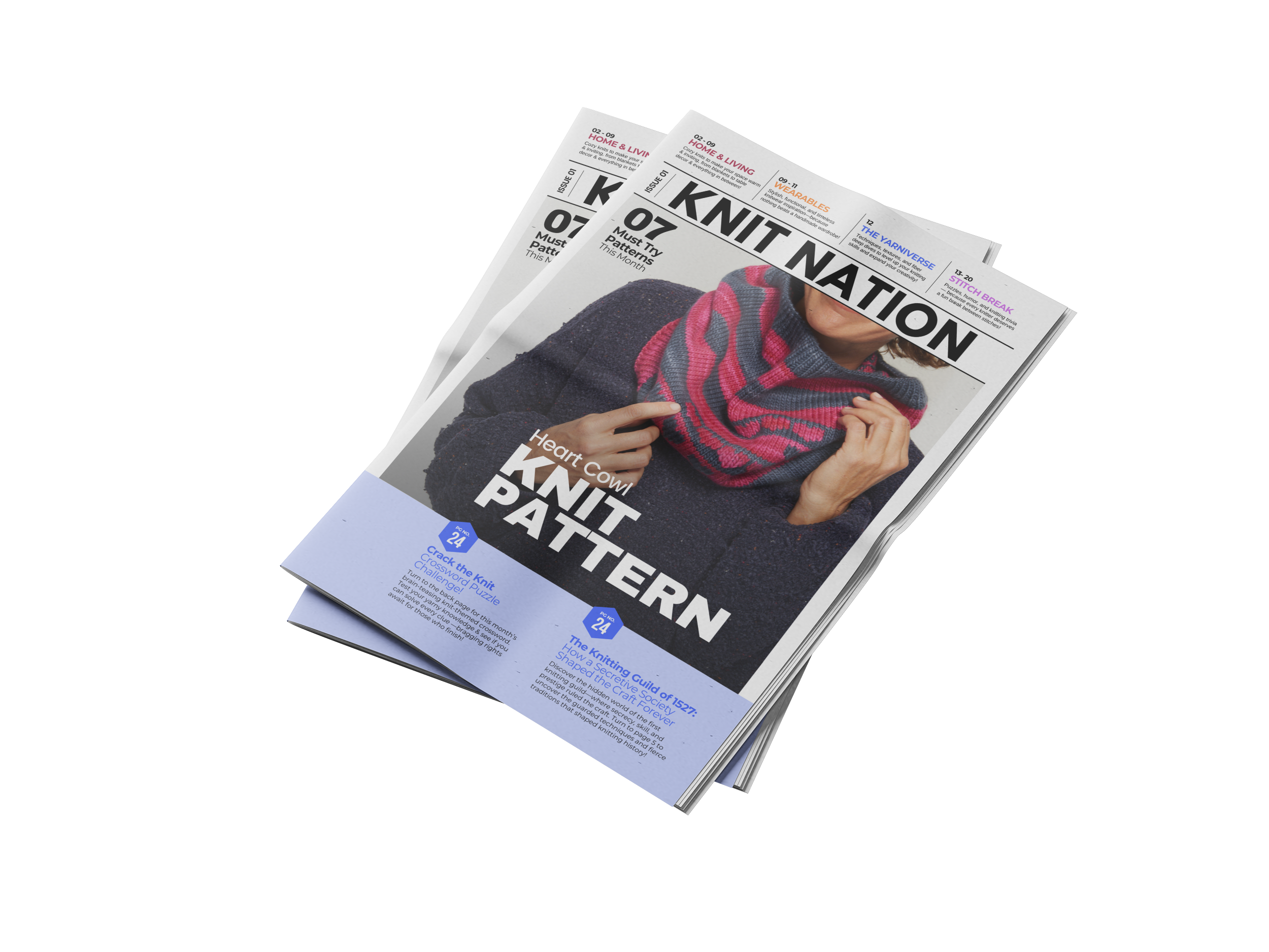 Knit Nation • 1-Issue-a-Month Subscription